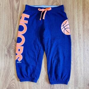 Justice Hoops Basketball Cropped Joggers